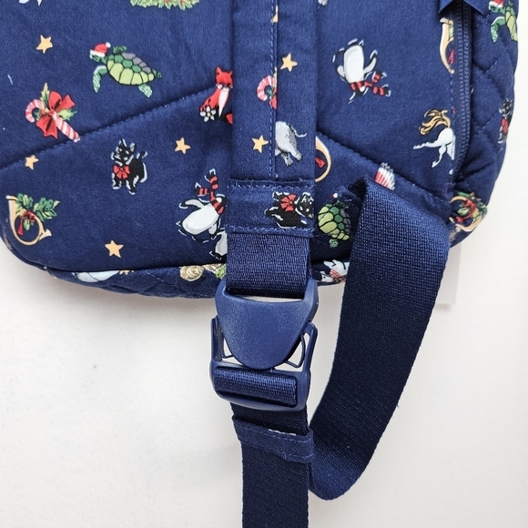 Vera Bradley Quilted Sling Backpack Winter Print main image 7